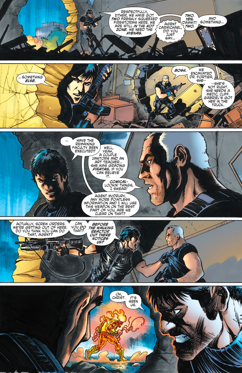 Illustration for article titled Check Out the First Pages of DC Comics’ Fury of Firestorm #2